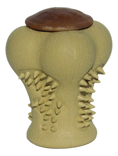 Rubbertuff Treat Bone (grande), Marrón