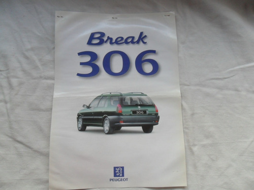 Folleto Peugeot 306 Break No Manual Catalogo Convertible