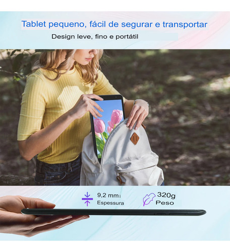 Tablet Weelikeit 8 Android 13, Wi-fi Tela Hd Câmera Dupla