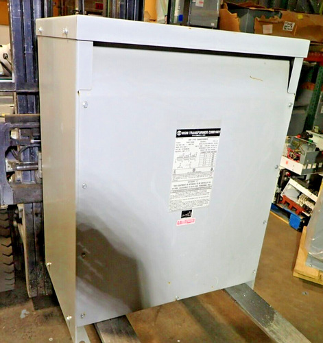 Refurbished Mgm 75 Kva 3 Phase Transformer Ht75a3b2sh 48 Dde (Reacondicionado)