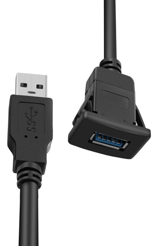 Cable De Enchufe Usb 3.0 De 1 M, Montaje Empotrado Para Coch