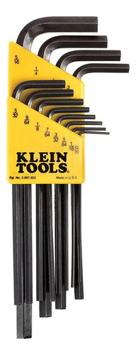 Klein Tools Llk12 - Juego De Llaves Hexagonales (12 Piezas)