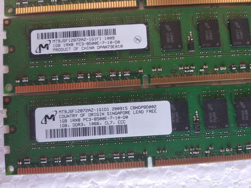 Imagem 2 de 5 de Kit: 5gb Memória Mac Pro 4.1/5.1 2009/2010/2012 - Lote: 11