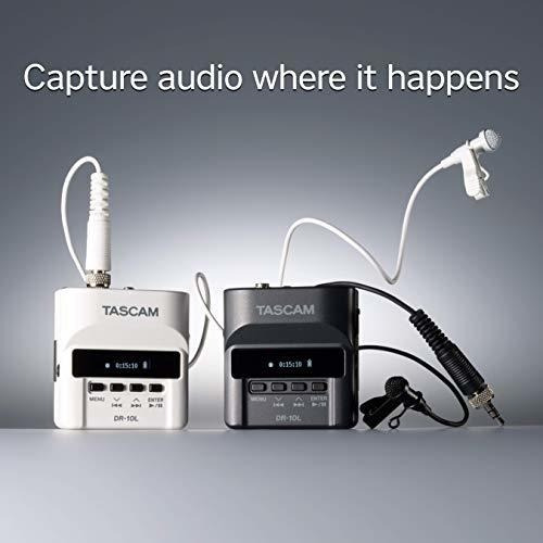 Microfono Lavalier Con Grabadora De Audio Digital Portatil