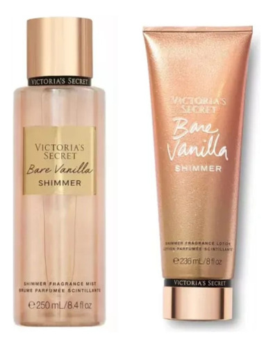 Victoria's Secret Bare Vanilla Shimmer Combo Bare Vanilla Shimmer