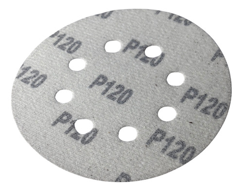 10 Un De Discos De Lixa 125mm Grao 120 Ultrafer