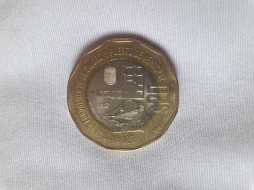Moneda   De La Fundacion De La Ciudad De Veracruz