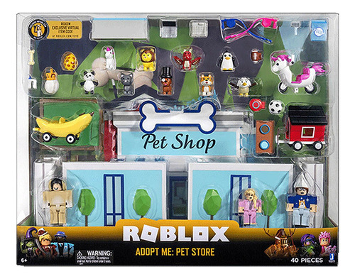 Playset para bonecas e bonecos Sunny Brinquedos Roblox Adopt Me: Pet Store  -multicolor