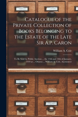 Libro Catalogue Of The Private Collection Of Books Belong...