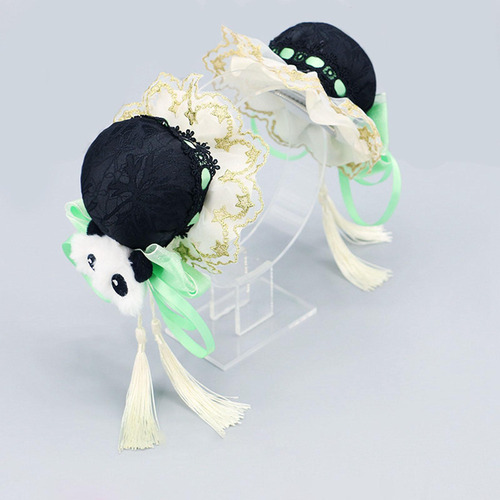 2 Pinzas Para El Cabello De Estilo Chino, Accesorios Verde