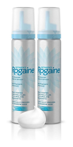Imagen 3 de 6 de Women´s Rogaine Foam 5% Four Months Supply