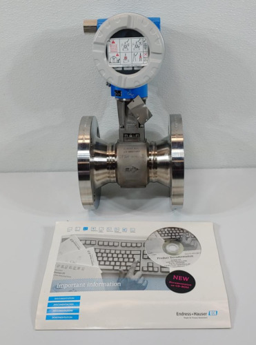 Endress Hauser Prowirl F 3 150# Stainless Flow Meter 72 Ttv