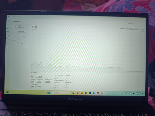 Laptop Asus Vivobook 15.6'' F1502 Intel Core I9-13900h Azul (Usado)