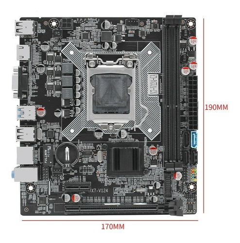 Imagen 5 de 5 de Mother Intel 1155 2da Y 3ra Gen. Usb 3.0 Hdmi Vga Pcie X16