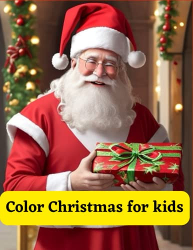 Color Christmas For Kids