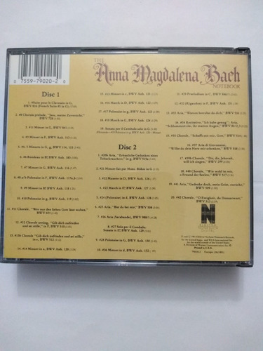 Bach - Notebook Of Anna Magdalena Bach - 2 Cds
