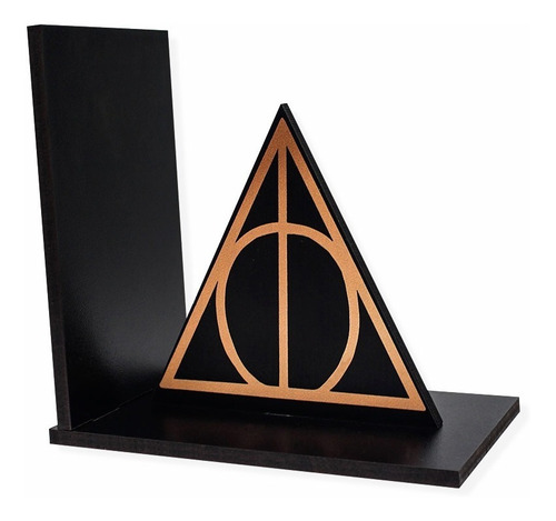 Imagem 3 de 4 de Aparador De Livros Mdf Relíquias Da Morte | Harry Potter
