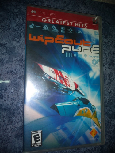 Psp Playstation Portable Video Game Wipeout Pure