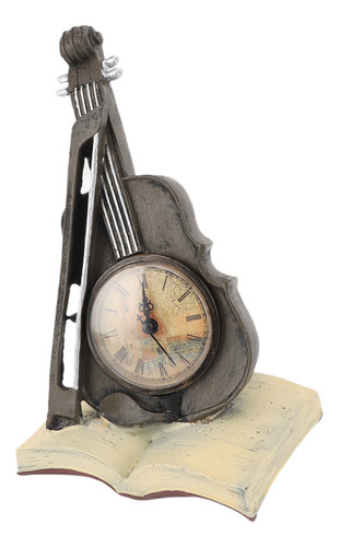 Reloj Violín De Diseño Vintage De Resina Vintage