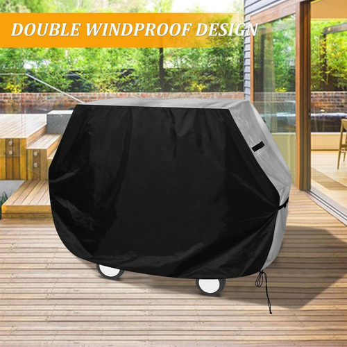 Funda Para Parrilla Impermeable Y Resistente A Los Rayos Uv