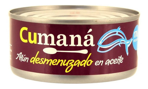 Atun Cumana Desmenuzado Aceite 170g Pack 12 Unid