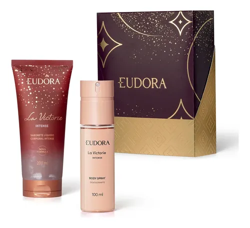Kit Presente La Victorie Intense Eudora Original La Victorie Intense