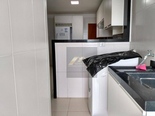 Imagem 4 de 30 de Excelente Apartamento De 4 Dormitórios, 3 Suites, Mobiliado, Pronto Pra Morar, Vista Mar, Guilhermina Em Praia Grande /sp. - Ap1885