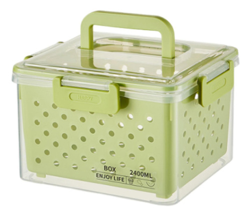 Recipiente De Frutas Para Geladeira, Caixa 16x13x12,5cm