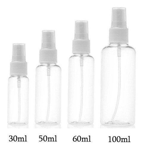 Atomizador Spray Multiuso Varios Tamaños 30, 50, 60 Y 100 Ml