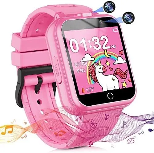 Regalos para 4 5 6 7 8 9 niñas de 10 años, juguetes de reloj de niña para  niñas de 3-10 años regalo de cumpleaños