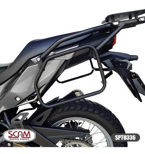 Imagem 4 de 7 de Afastador Alforge Kawasaki Versys X300 2018+ Preto