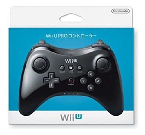 Nintendo Wii U Pro Controller T (versión Japonesa), Negro