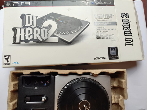 Dj Hero Ps3 Tornamesa Playstation 3 (Usado)