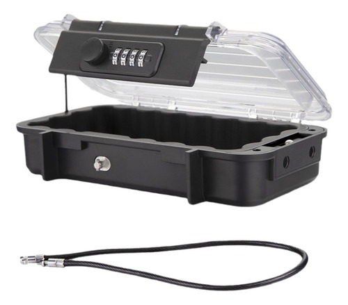 Caja De Almacenamiento De Llaves, Caja De Playa, Negro Claro