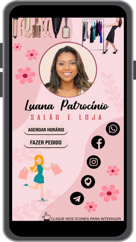 Imagem 3 de 6 de Cartão Digital Interativo Personalizado