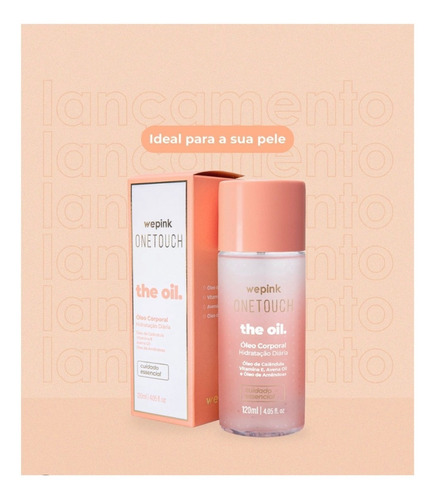  The Oil Óleo Corporal One Touch 120ml Wepink