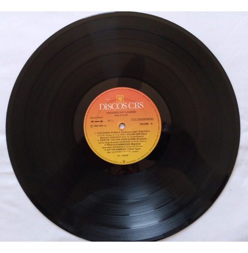 Lp Vinil Bob Dylan Knocked Out Loaded 1986 Nacional Encarte (Usado)