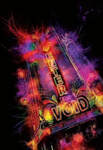 Pôster - Gaspar Noe - Enter The Void - Decora 33 Cm X 48 Cm