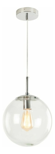 Luminario Pendante Base E27 42 Watts Cromo 127 Watts Calux