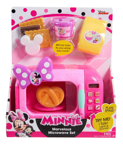 Juguete Preescolar Disney Minnie Microondas 