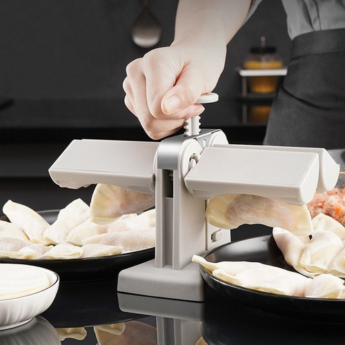 J Molde De Dumpling De Doble Cabeza Diy Burrito Wonton Mold