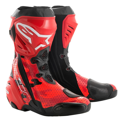 Botas De Moto Alpinestars Racing Supertech R Jorge Lorenzo 