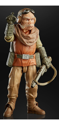 . Figura De Acción Modelo Star Wars Kuiil De 6 Pulgadas,