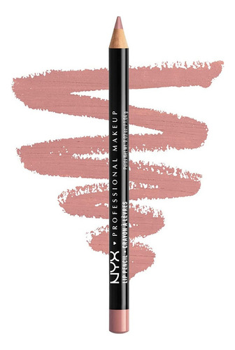 Nyx Slim Lip Pencil Lápis Delineador Boca - Lindas Cores Cor Spl854 Pale Pink