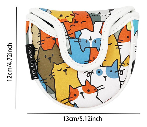 Funda Para Cabeza De Palo De Golf, Accesorio SemicĂrculo