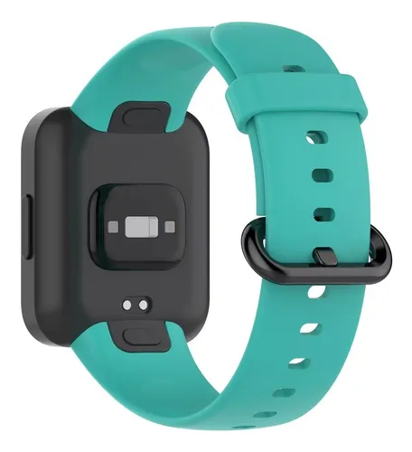 kwmobile Correas de reloj compatibles con Xiaomi Redmi Watch Lite 2 / Redmi  2 Lite - Juego de 2 correas de silicona de repuesto - Negro / Azul oscuro