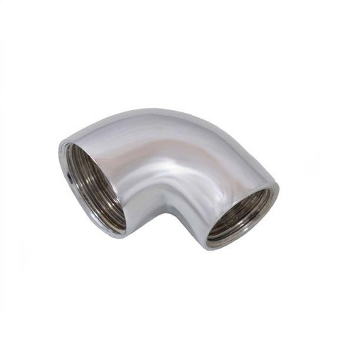 Cotovelo Joelho De Redução 90° 3/4 X 1/2 Metal Cromado Roddex