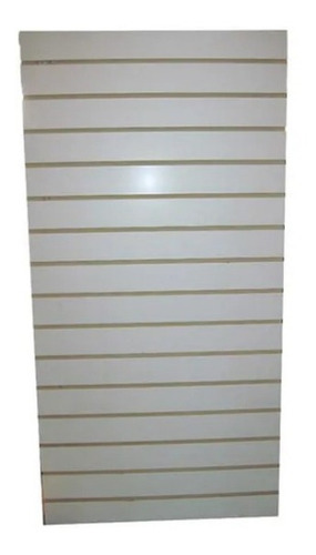 Imagen 2 de 2 de Exhibipanel Ranurado Blanco
