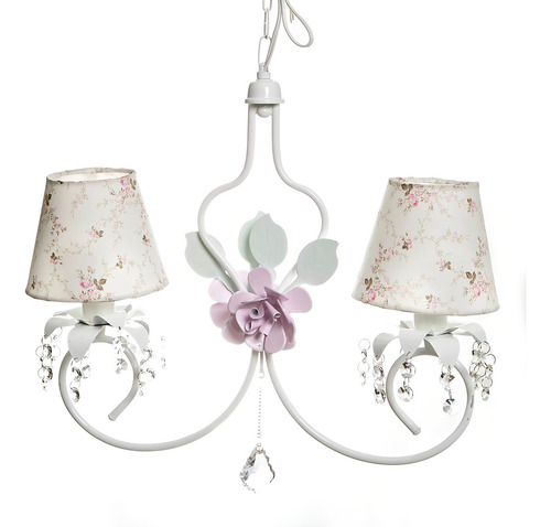 Lustre 2l Imperial Rosa Quarto Bebê Infantil Menina