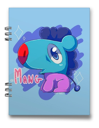 Imagen 4 de 10 de Cuaderno Bt21 15x20 Cms Media Carta 100 Hojas
